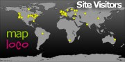 Locations of Site Visitors