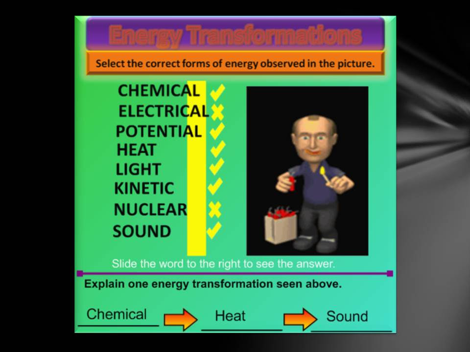 6 P 3a 2 Transfer Between Kinetic Potential Law Of Conservation Of Energy South Carolina 6th Grade Science