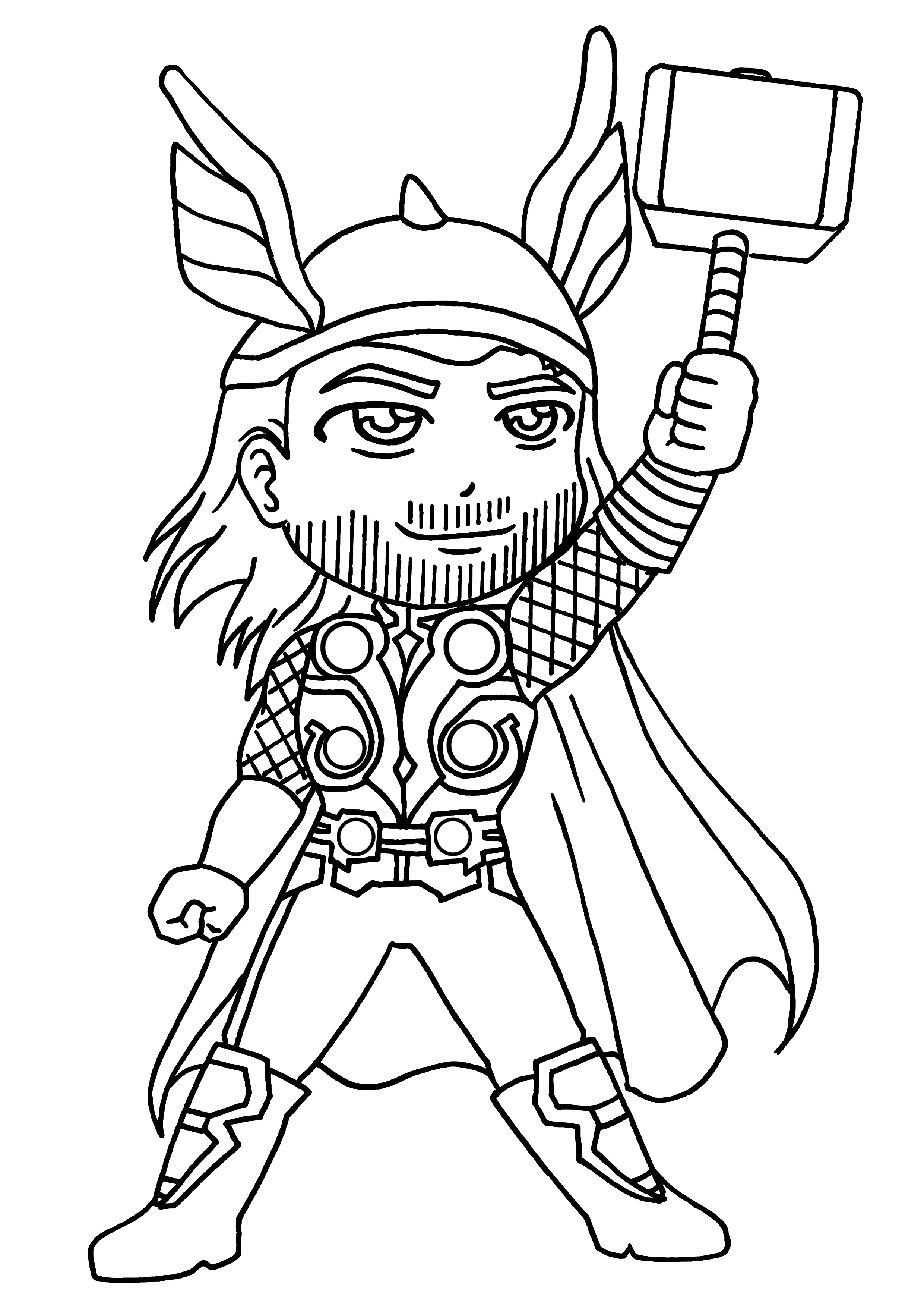 171 dessins de coloriage super-héros à imprimer sur ...