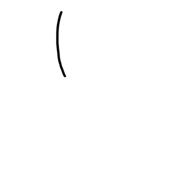 Dizzy Bunny!, line drawing animation