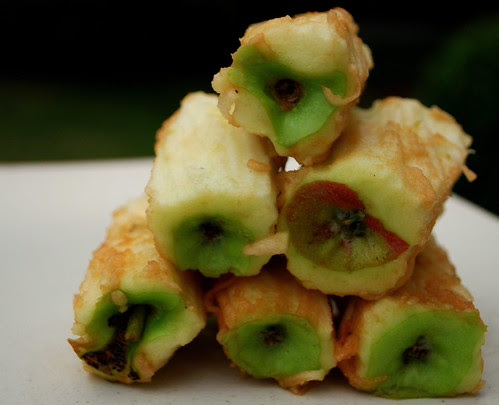 Grated Apple Pie - cores