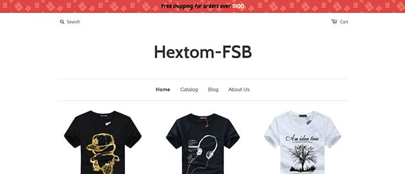Free Shipping Bar by Hextom - best Shopify apps 