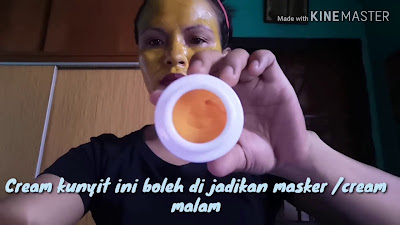 Cara Nak Buat Krim Kunyit Homemade