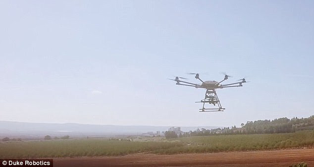 According to a video by Duke Robotics, the drone can identify enemies and be deployed in areas that human soldiers cannot reach or are simply dangerous 