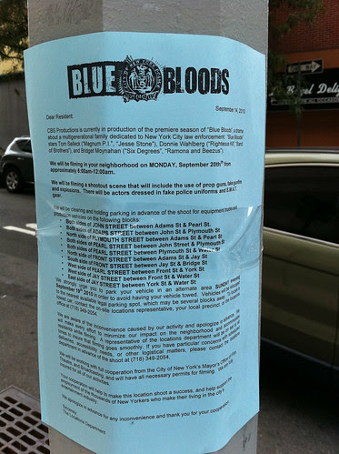 Filming: Blue Bloods