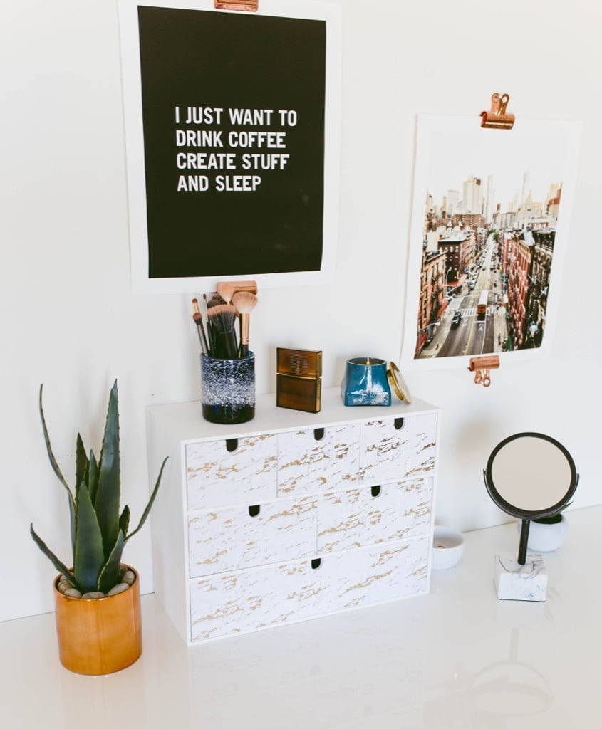 IKEA MOPPE makeup box tutorial