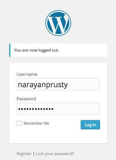 Login Form