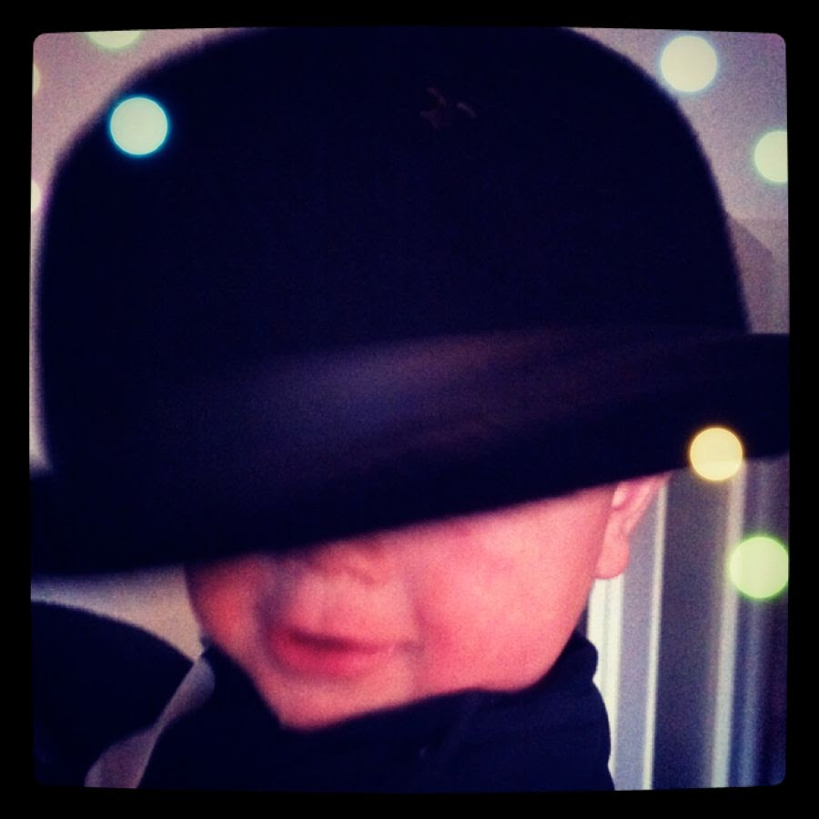Sohn mit Hut 