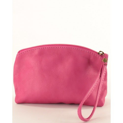 Cesar - Pochette Cuir Femme - histoireDaccessoires - Rose Fuchsia, TU