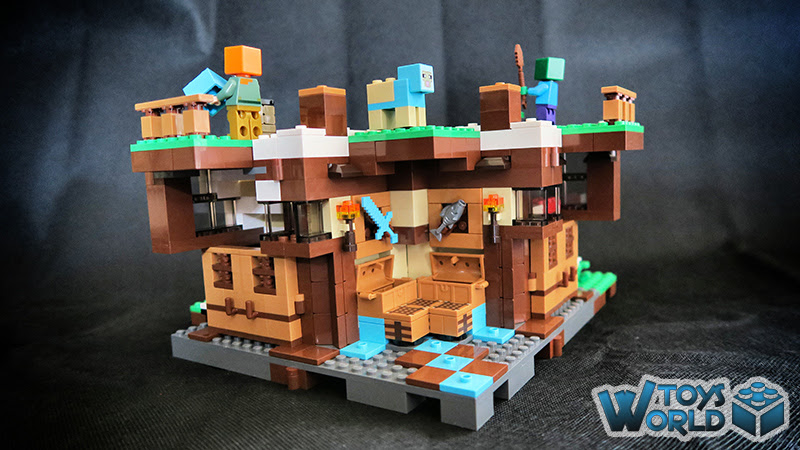 LEGO Minecraft: The Waterfall Base [21134] – ToysWorld