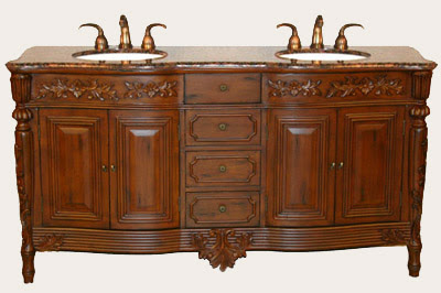 Bathroom Vanities Double Sink on 60   69 Inch Vanities   Double Bathroom Vanities   Double Sink Vanity