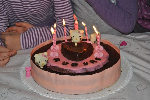Hello Kitty Birthday cake