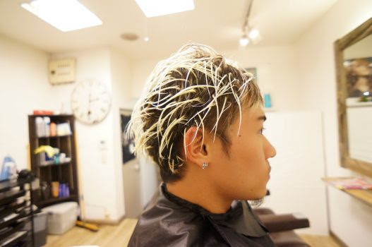 ホワイトブリーチ メンズホワイトメッシュのご紹介 三鷹 徒歩7分 美容室 Voicehair ボイスヘア 代表 Matsuのblog