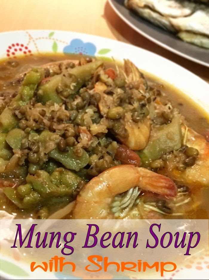 Monggo Guisado with Shrimps (Mung Bean Soup) | Amiable Foods