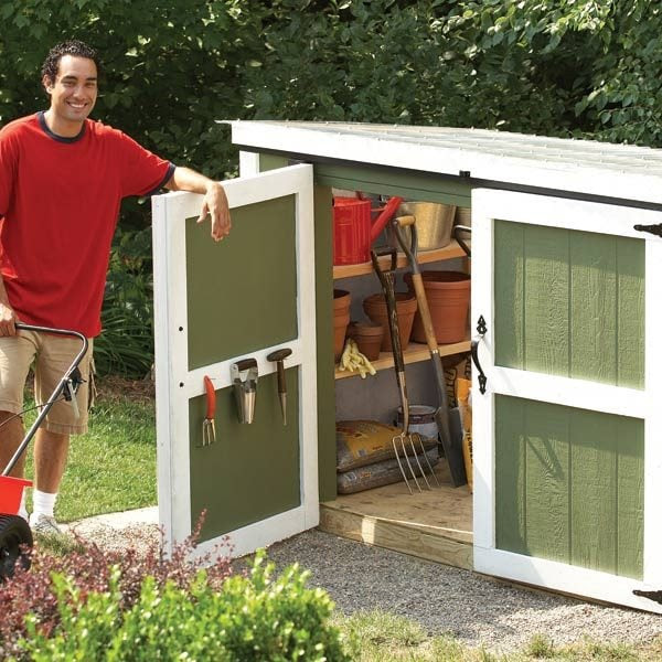 Outdoor Storage Locker | The Family Handyman