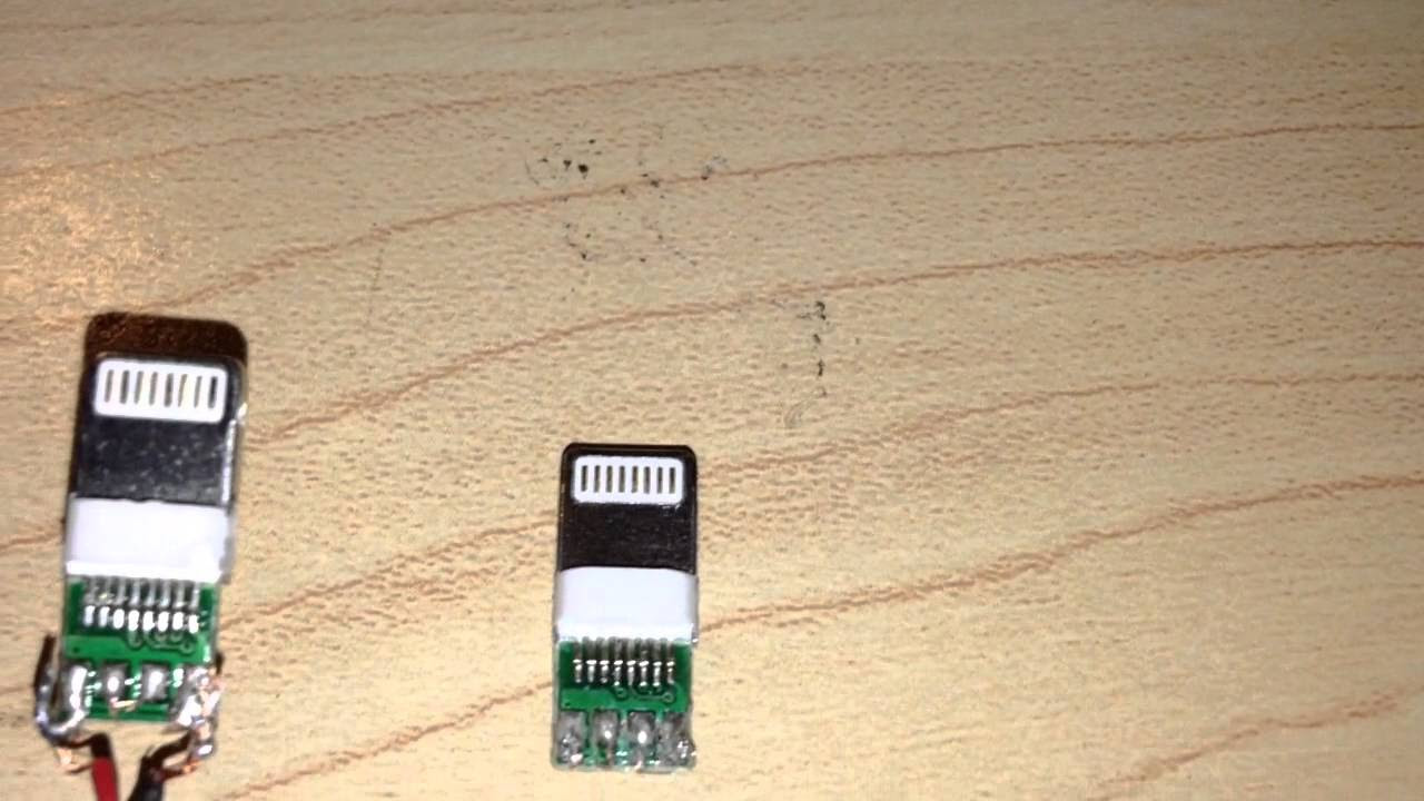 iPhone 5 charger repair - YouTube