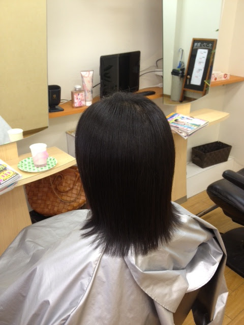 縮毛矯正安いですが縮毛矯正専門店なので 縮毛矯正専門店 プラスヘアー