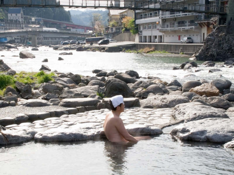 天ヶ瀬温泉 共同露天風呂 神田湯 じんでんゆ 大分観光