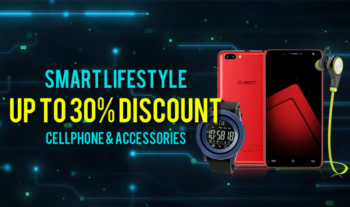 Up to 30% discount of Cellphone & Accessories!