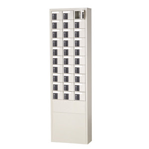Bi携帯電話 貴重品保管庫 3列10段 30人用 全高1790mm