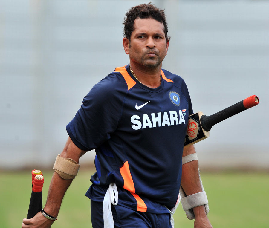 Sachin Tendulkar prepares for the first ODI against South Africa on January 12 Sachin Tendulkar prepares for the first ODI against South Africa on January 12