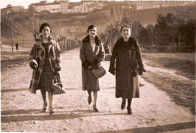 Avenida de La Reconquista, Toledo, años 30. Fotografía de Eduardo Butragueño Bueno