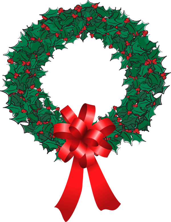 Free Holly Wreaths, Download Free Clip Art, Free Clip Art on Clipart Library