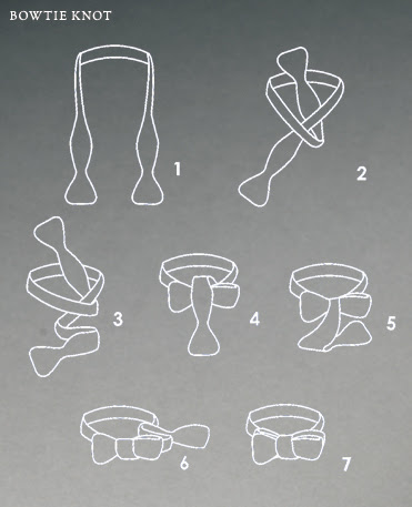 how to tie a bow tie easy