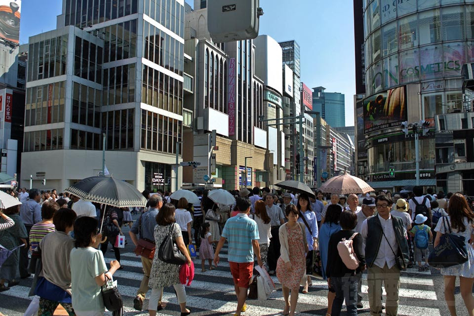 銀座駅前 街並み 町並み 写真集 街画コム