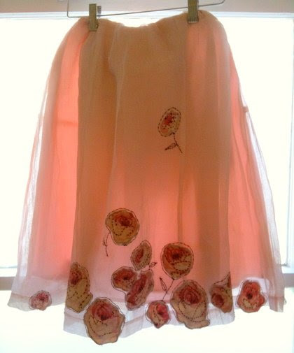 pink skirt