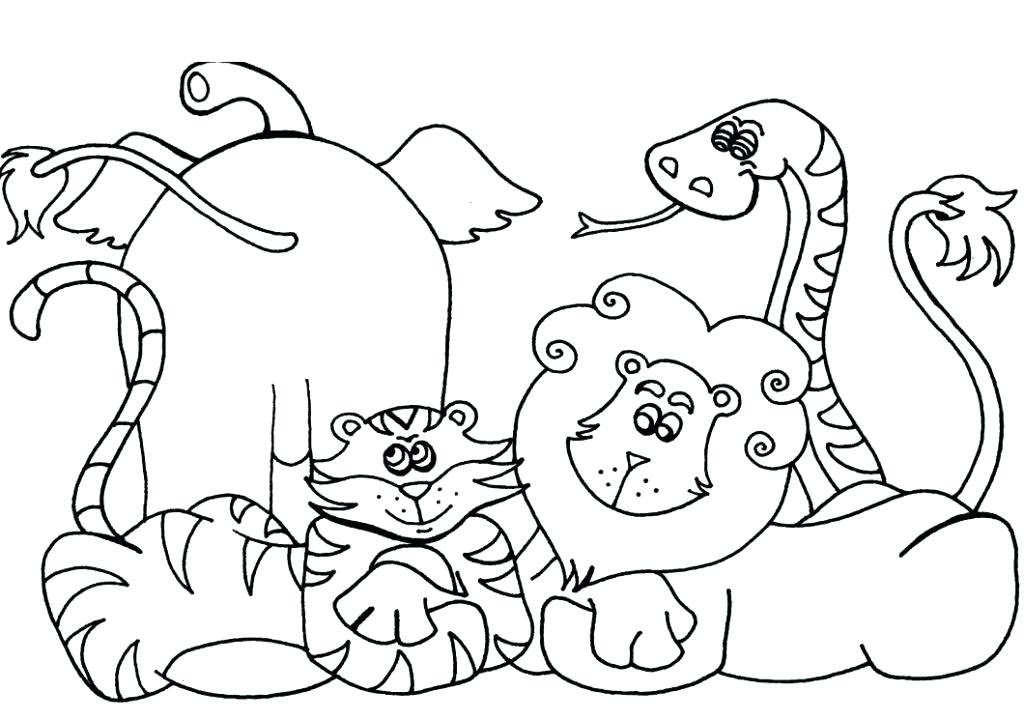 Download Zoo Animal Coloring Pages at GetColorings.com | Free printable colorings pages to print and color