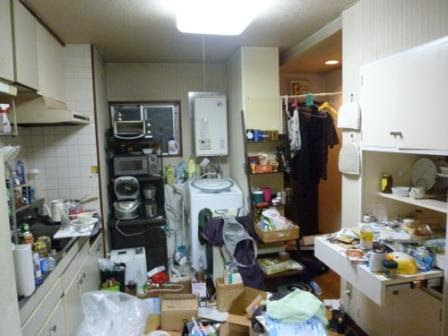 汚部屋日記 キッチン ビフォーアフター