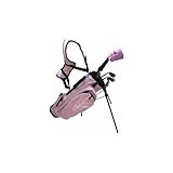 Linksman Golf 5-9 Year Old Girls Right Handed Junior Set w/ Stand Bag