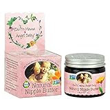 Earth Mama Angel Baby Non GMO Natural Nipple Butter Nursing Cream, Lanolin Free, 2 Ounce