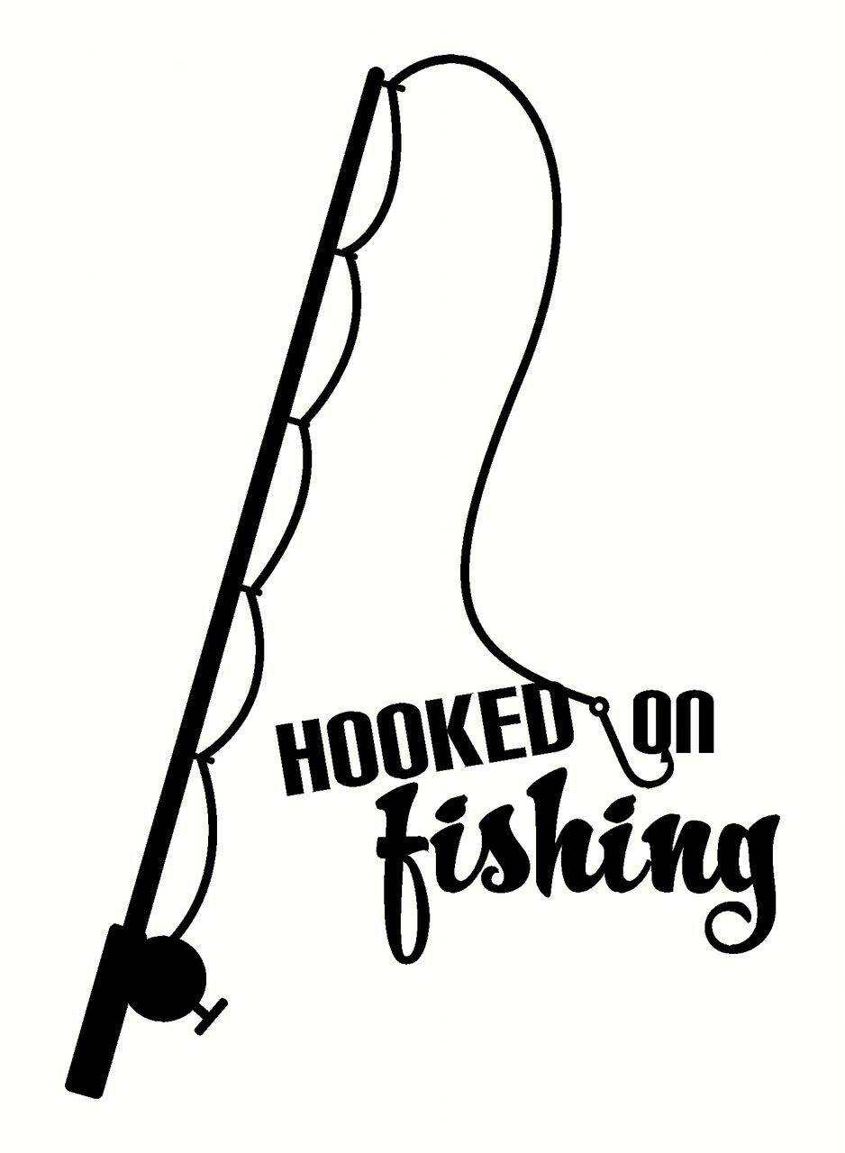 Free Free Clipart Fishing Pole Svg