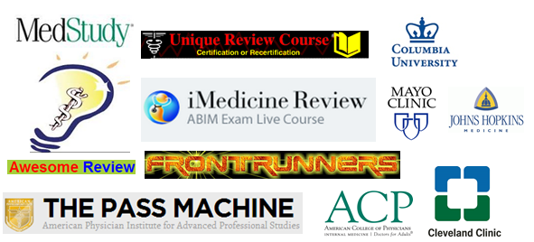 List of Internal Medicine Board Review Courses