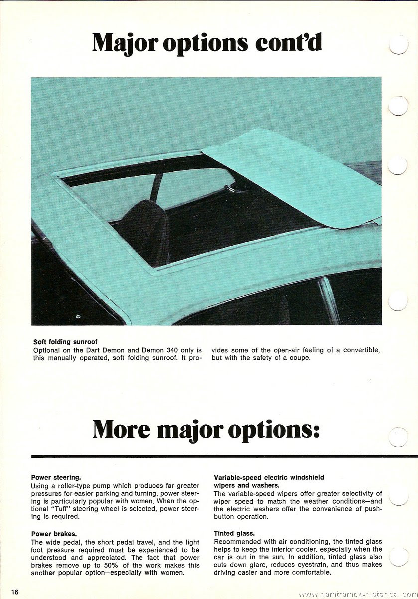 1972 Dodge Dealership Data