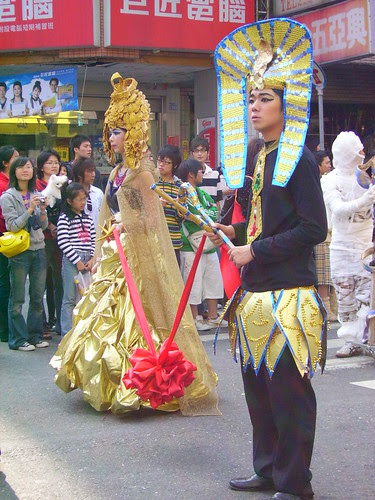 2007管樂節踩街。創意踩街。東吳高職