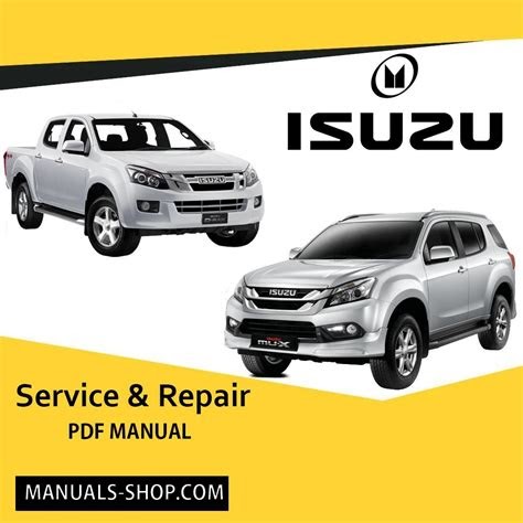 Download Isuzu D Max Kb P190 2007 2010 Service Repair Workshop Manual