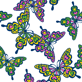 スマホ対応 蝶々の壁紙用イラスト 条件付フリー素材集