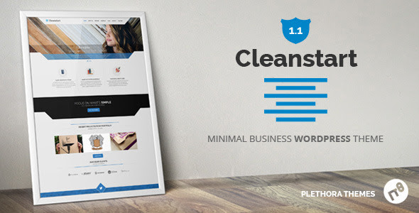CLEANSTART - Clean Multipurpose Business Theme