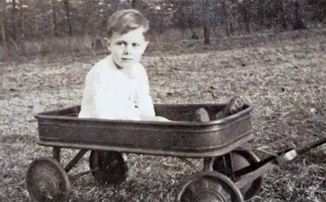 Donald Triplett de niño 