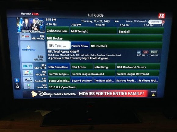 Verizon FiOS Guide Update Rolls On (With Ads)
