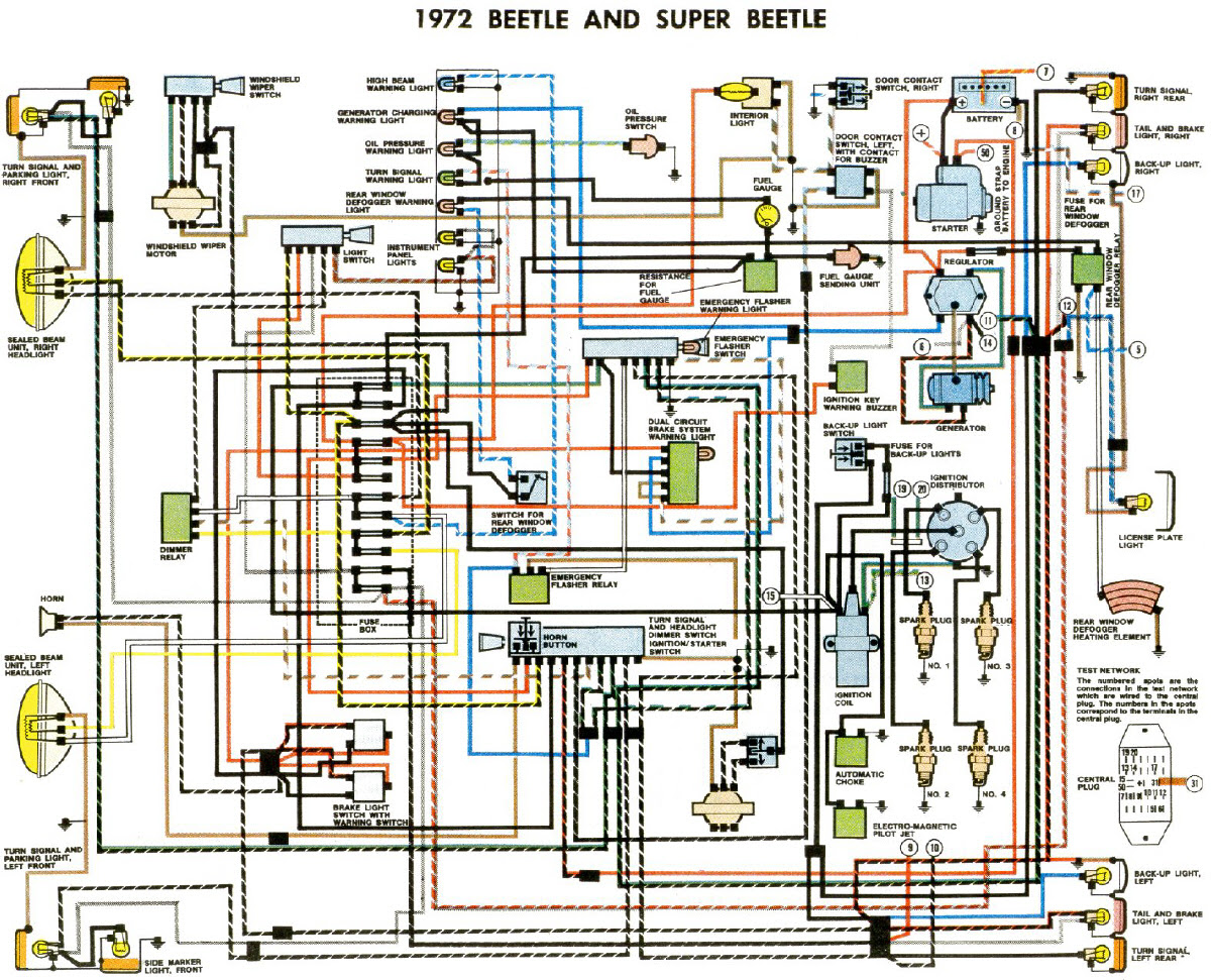 Schaltplan Vw Käfer 1968