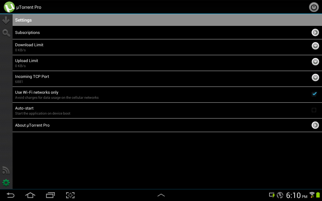 µTorrent® Pro - Torrent App - screenshot