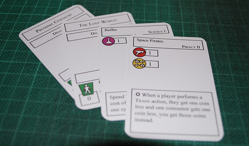 Some cards from Codename:Vacuum