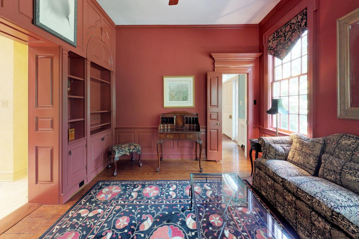 colonial log cabin stock photo. image of home, national