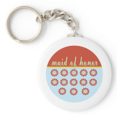 Maid of Honor Key Chains