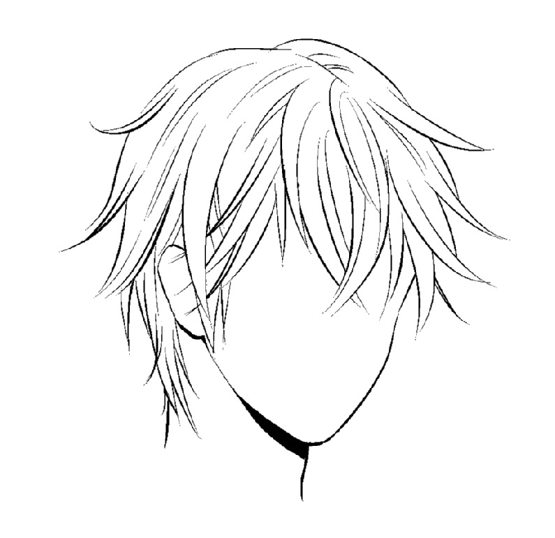 漫画テクニック 髪の描き方 男女別 髪型別の描き分け方とは Oyukihan S Blog 漫 パワー充電所