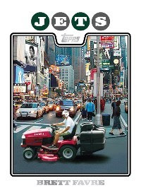 Brett Favre NYC tractor card